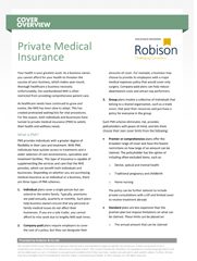 Cover Overview Private Medical Insurance