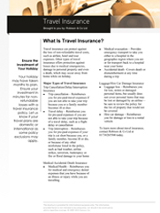 High Net Worth (Travel Insurance) - What Is Travel Insurance