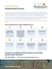 Robison A4 - Professional Services