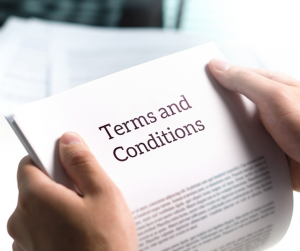 reading insurance terms and conditions